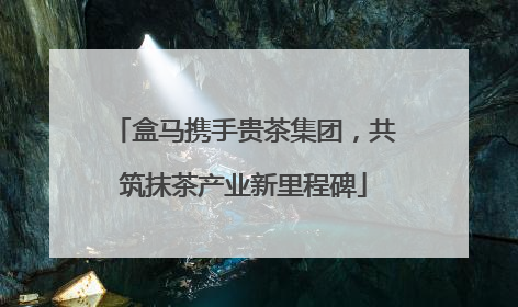 盒马携手贵茶集团，共筑抹茶产业新里程碑