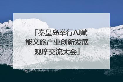 秦皇岛举行AI赋能文旅产业创新发展观摩交流大会