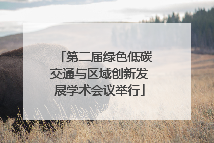 第二届绿色低碳交通与区域创新发展学术会议举行