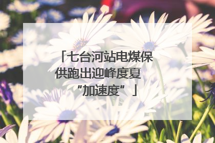 七台河站电煤保供跑出迎峰度夏 “加速度”