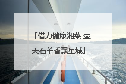 借力健康湘菜 壶天石羊香飘星城