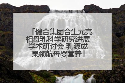 健合集团合生元亮相母乳科学研究进展学术研讨会 乳源成果领航母婴营养
