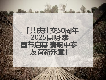 共庆建交50周年 2025昆明·泰国节启幕 奏响中泰友谊新乐章