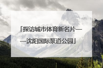 探访城市体育新名片——沈阳国际泵道公园