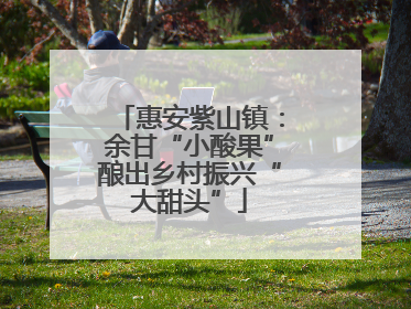 惠安紫山镇：余甘“小酸果”酿出乡村振兴“大甜头”