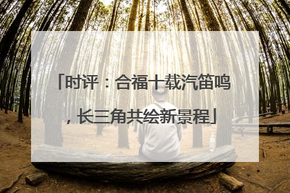 时评：合福十载汽笛鸣，长三角共绘新景程