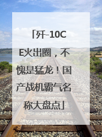 歼-10CE火出圈，不愧是猛龙！国产战机霸气名称大盘点