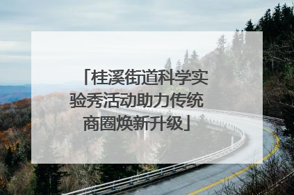 桂溪街道科学实验秀活动助力传统商圈焕新升级
