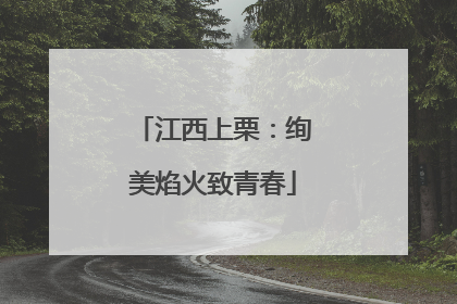 江西上栗：绚美焰火致青春