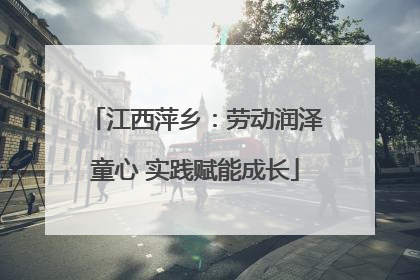 江西萍乡：劳动润泽童心 实践赋能成长