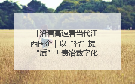 沿着高速看当代江西国企｜以“智”提“质”！贵冶数字化转型迈出新步伐