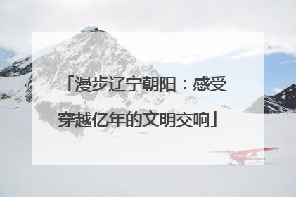 漫步辽宁朝阳：感受穿越亿年的文明交响