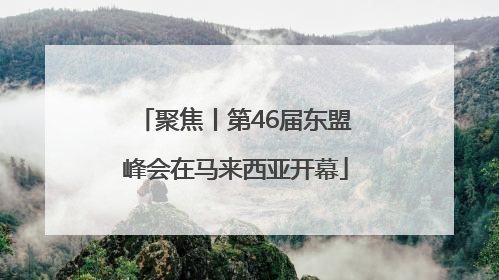 聚焦丨第46届东盟峰会在马来西亚开幕
