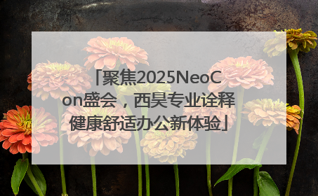 聚焦2025NeoCon盛会，西昊专业诠释健康舒适办公新体验