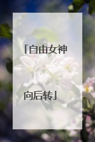 自由女神向后转