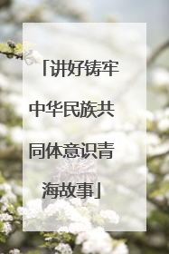 讲好铸牢中华民族共同体意识青海故事