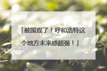 被围观了！呼和浩特这个地方未来感超强！