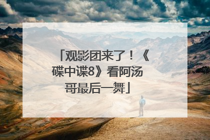 观影团来了！《碟中谍8》看阿汤哥最后一舞
