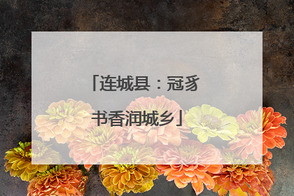 连城县：冠豸书香润城乡
