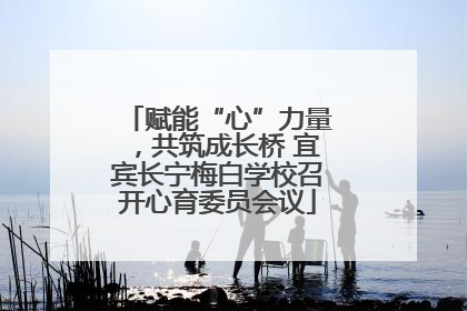 赋能“心”力量，共筑成长桥 宜宾长宁梅白学校召开心育委员会议