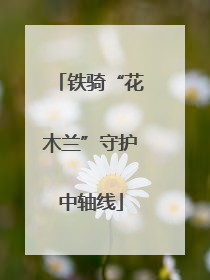 铁骑“花木兰”守护中轴线