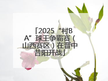 2025“村BA”球王争霸赛（山西赛区）在晋中昔阳开战