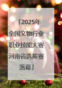 2025年全国文物行业职业技能大赛河南省选拔赛落幕