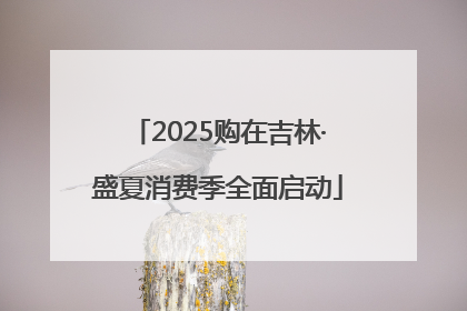 2025购在吉林·盛夏消费季全面启动